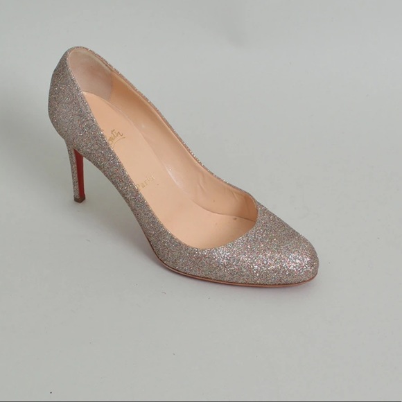 COPY - Christian Louboutin Glitter Round Toe Pump - Picture 5 of 6